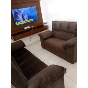 Conjunto de sofás estofados de luxo 